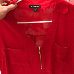 Express cap sleeve shirt